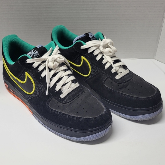 Nike Air Force 1 '07 LV8 Peace and Unity Sneakers Mens Size 10.5 - Picture 3 of 8